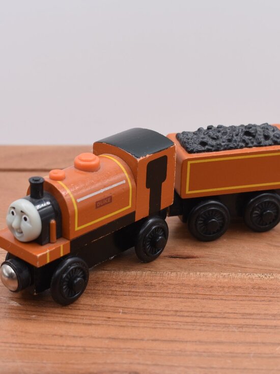 Thomas & Friends Other - Duke and Tender 2003 - Thomas & Friends Wooden Railway Train Tank Engine Train